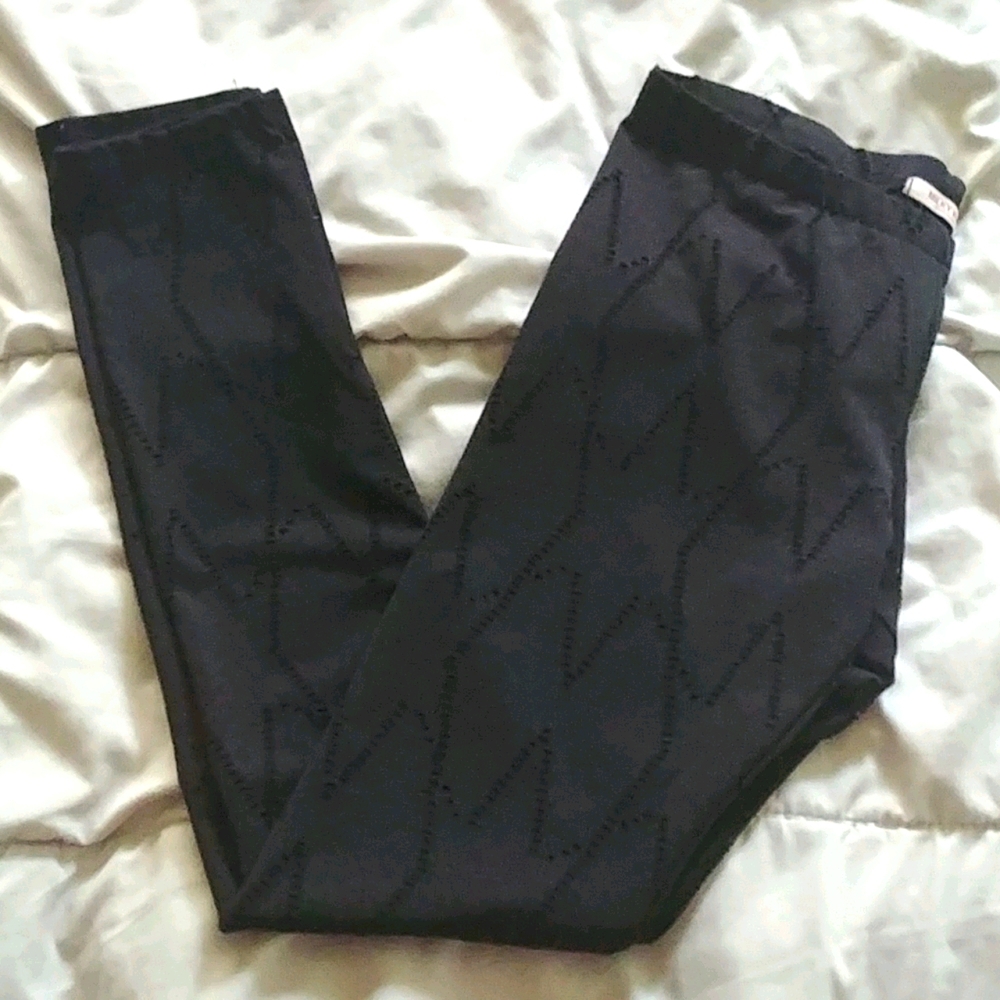 Milky Way black leggings